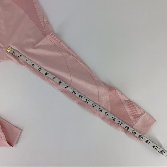 Puma NWT Pink Evostripe Evoknit 7/8 Tights, Small - Picture 12 of 16